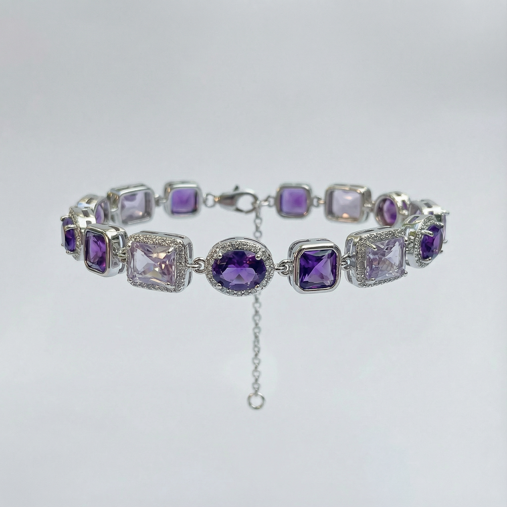 BRAZALETE VIOLETTE SILVER
