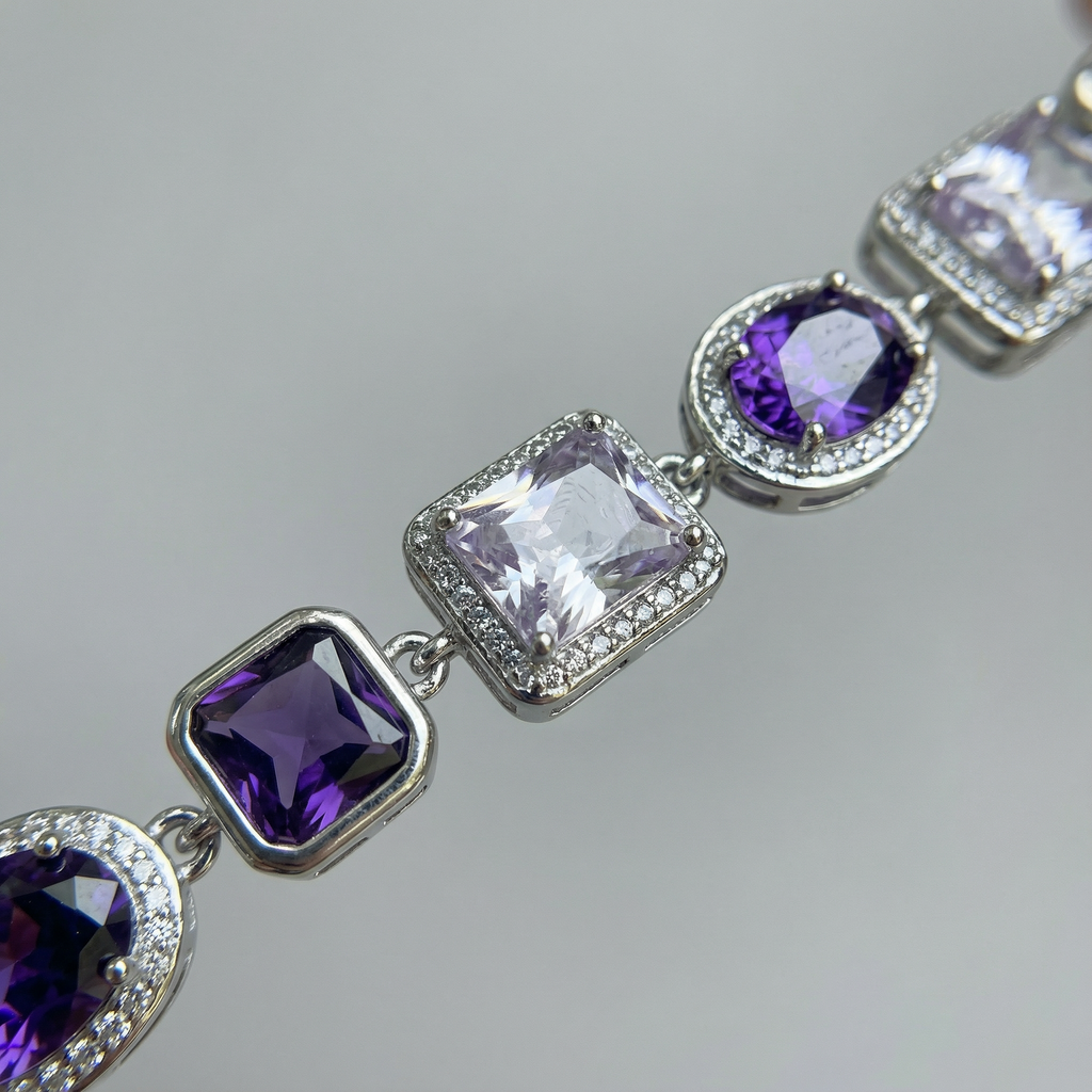 BRAZALETE VIOLETTE SILVER