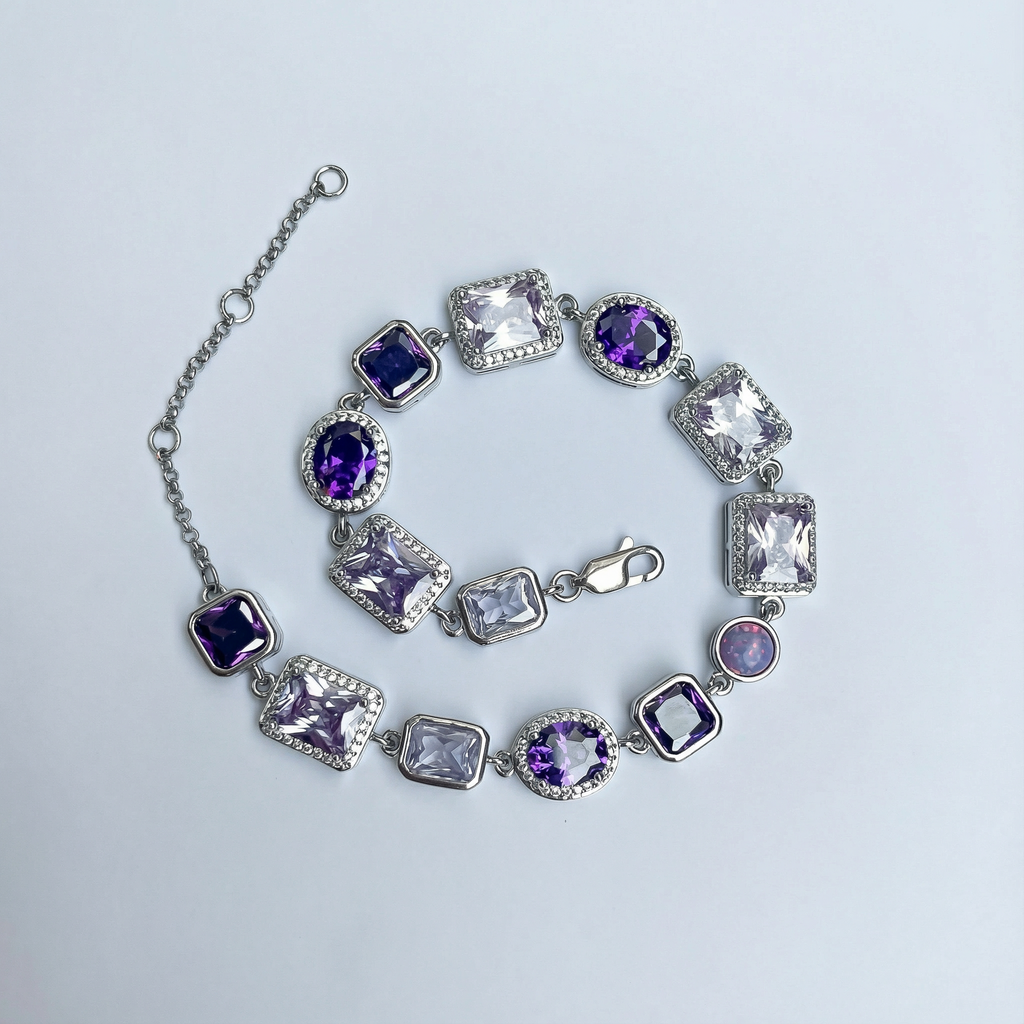 BRAZALETE VIOLETTE SILVER