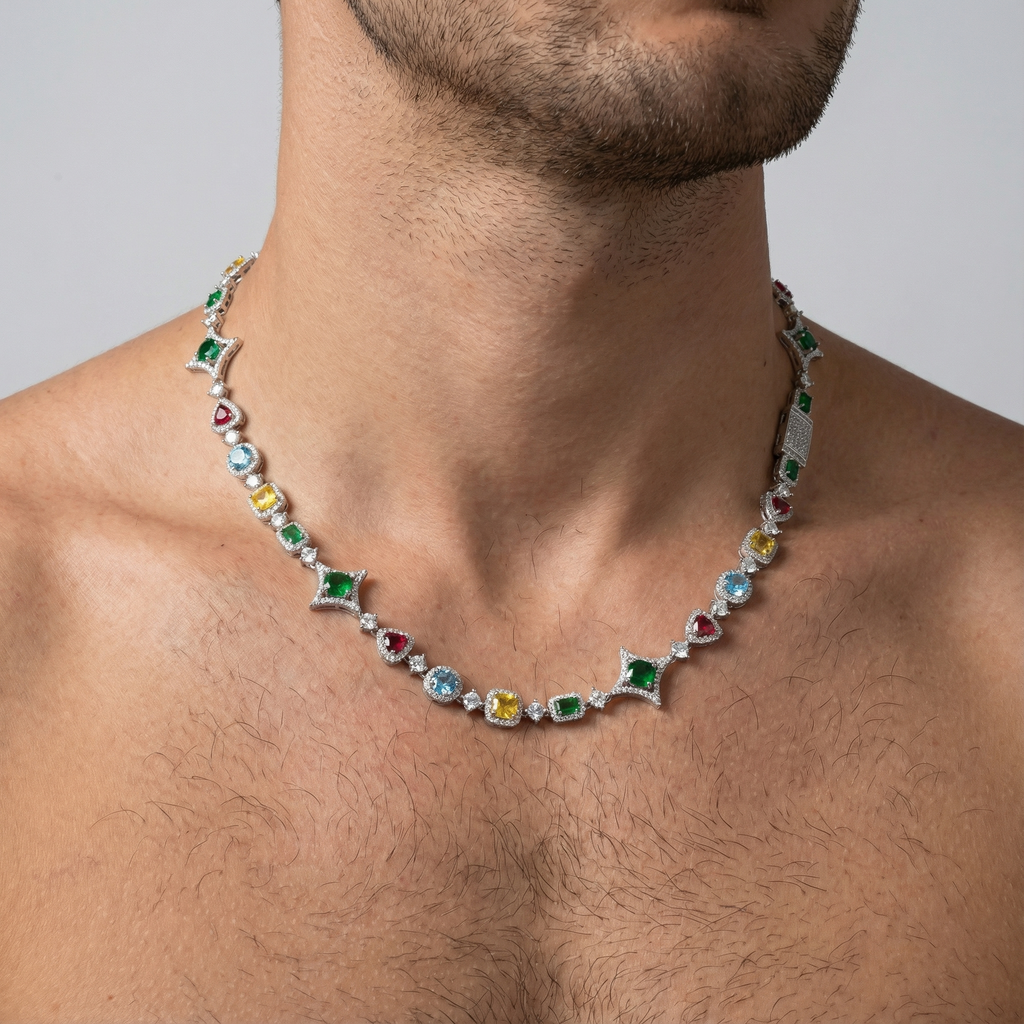 ICED VICE SILVER CHAIN