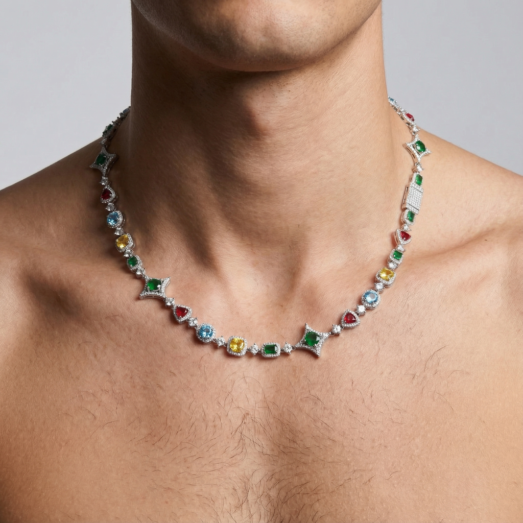 ICED VICE SILVER CHAIN