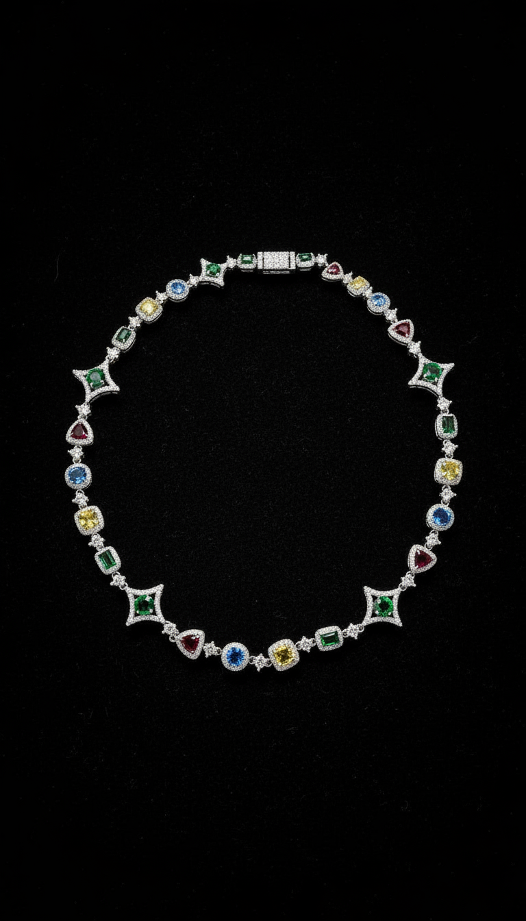 ICED VICE SILVER CHAIN