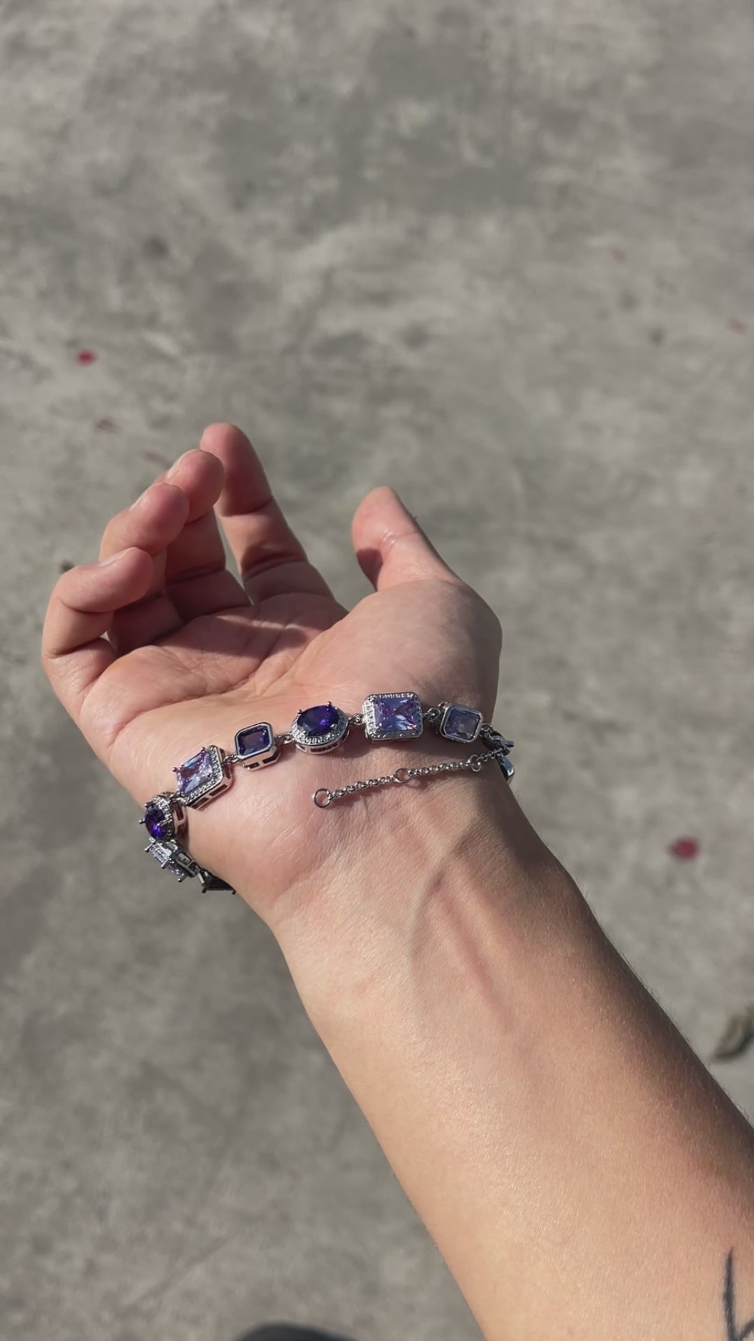 BRAZALETE VIOLETTE SILVER