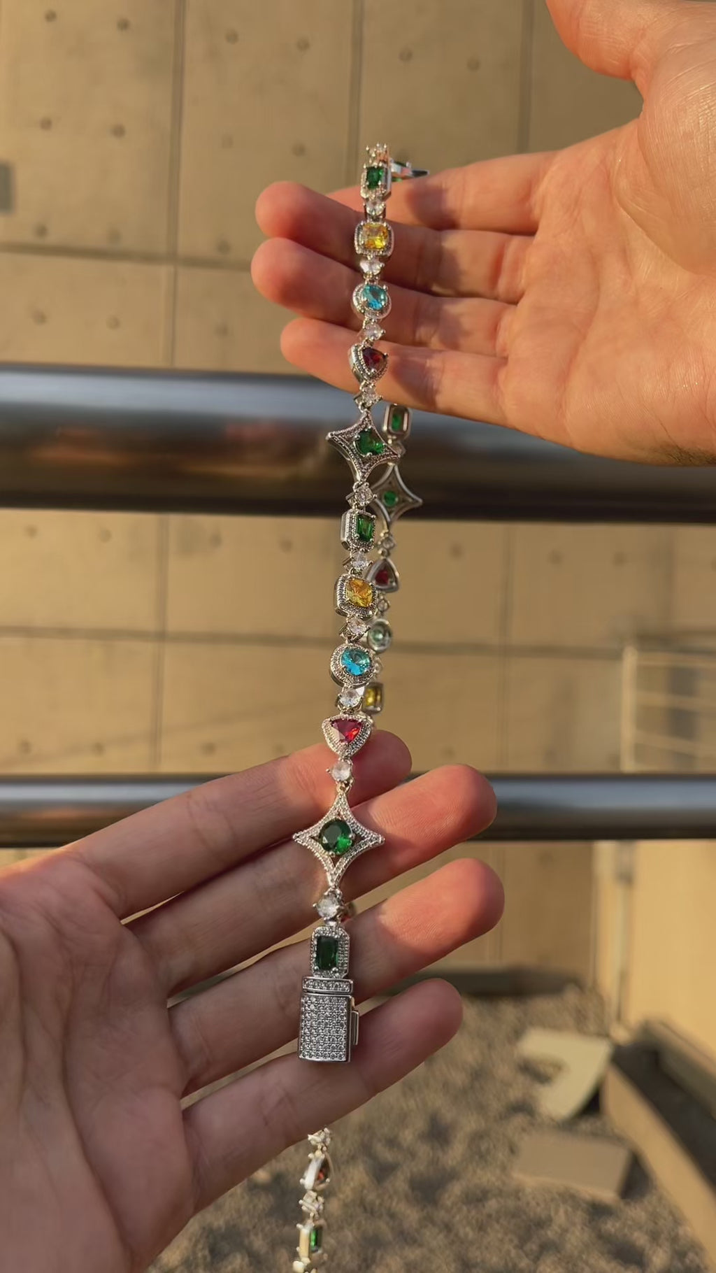 ICED VICE SILVER CHAIN